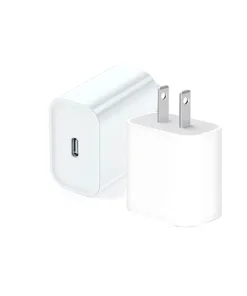 20W USB-C Fast Charger – Compact 2-Pin Power Adapter