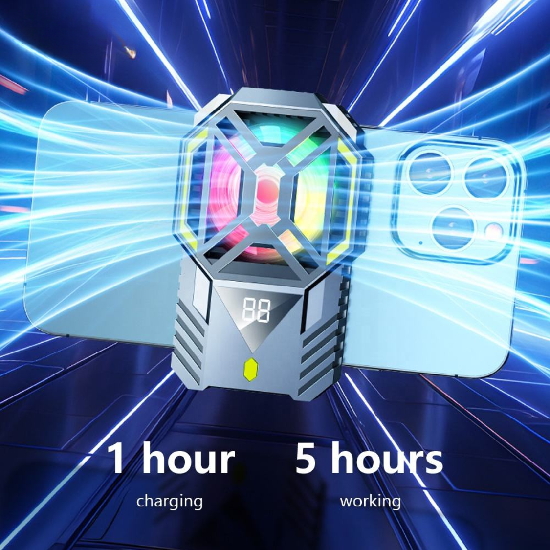 DY88 Mini Cooling Fan – Universal Mobile Radiator - Latest DY88 Mini Cooling Fan – Universal Mobile Radiator - Latest