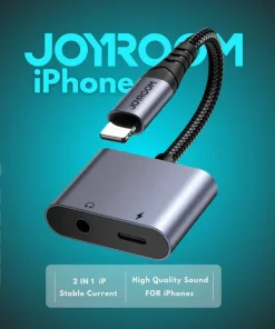 Joyroom 2-in-1 Audio Adapter Lightning to Double Lightning