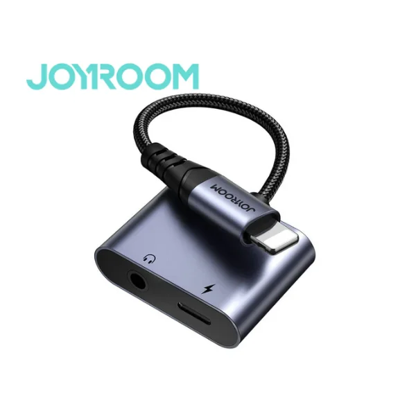 Joyroom 2-in-1 Audio Adapter Lightning to Double Lightning - Latest Joyroom 2-in-1 Audio Adapter Lightning to Double Lightning - Latest